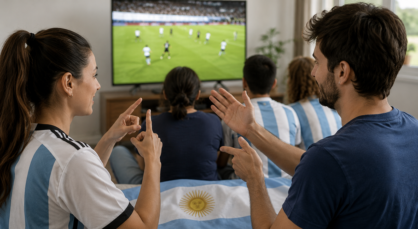 Un video de Bariloche enseña cómo nombrar a los jugadores de la Selección Argentina en Lengua de Señas